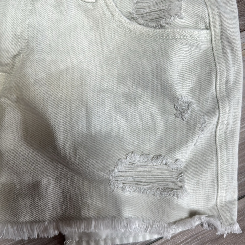 {AE} hi rise white shortie - Picture 3 of 7